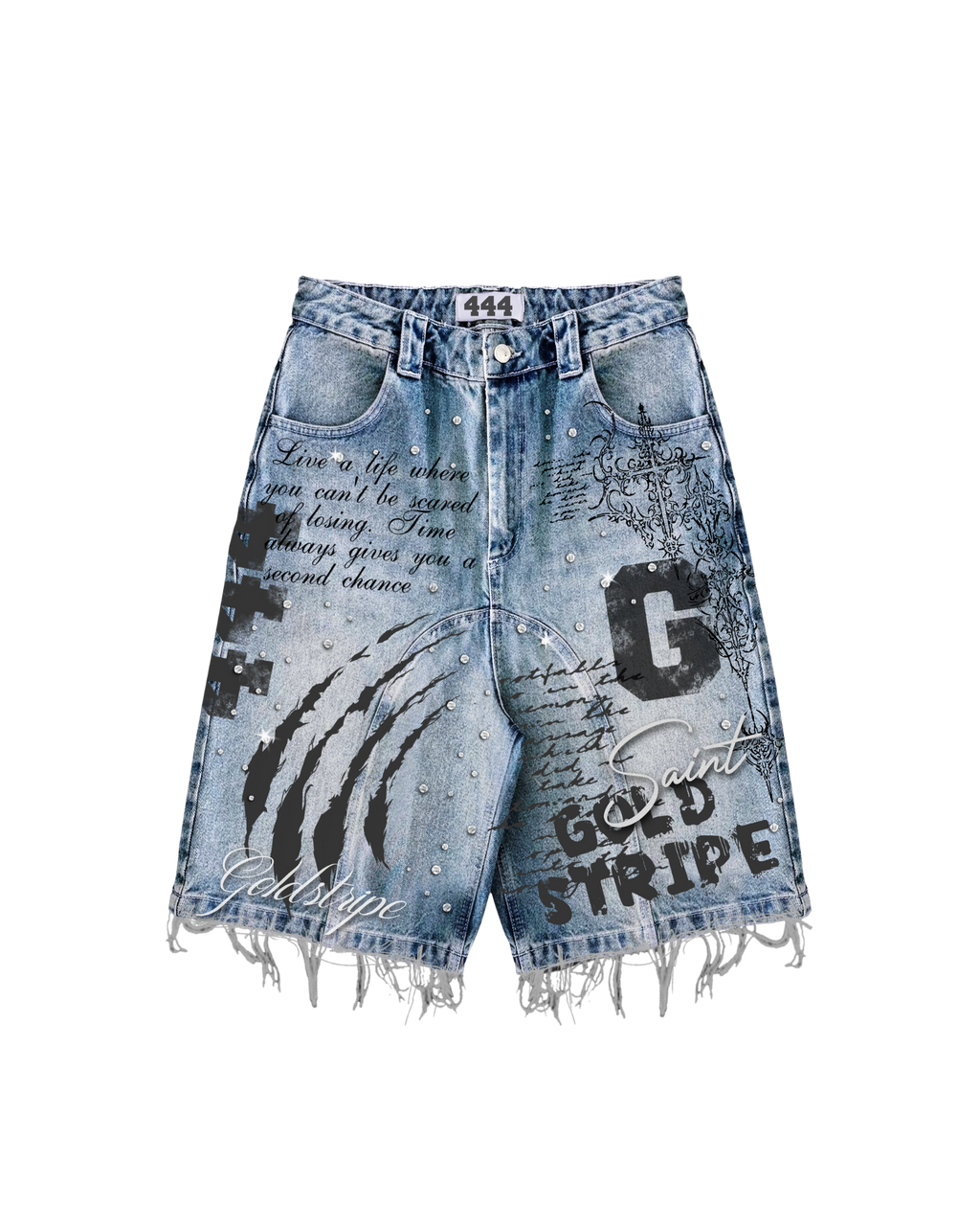 ALPHA STREET DENIM SHORT