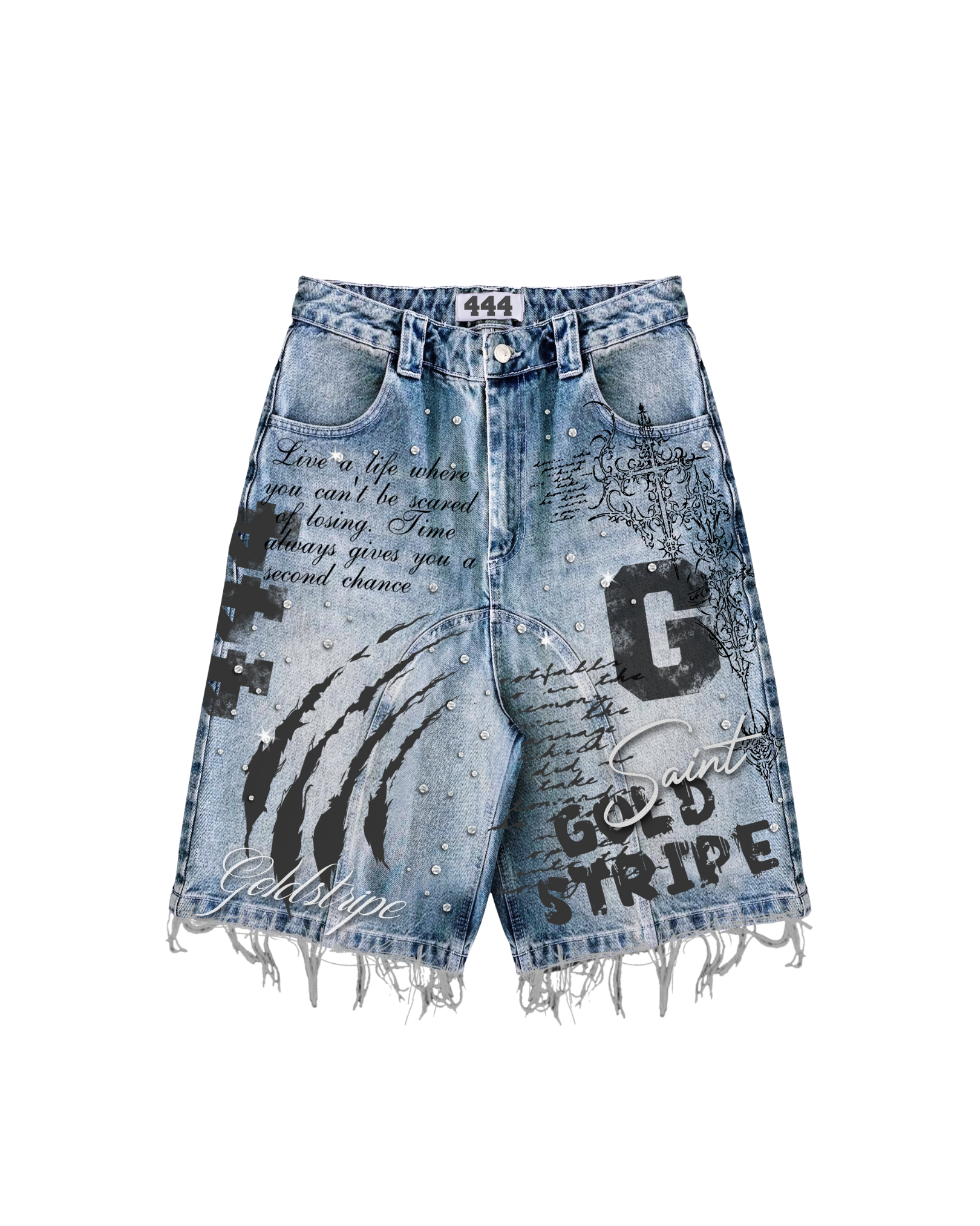 ALPHA STREET DENIM SHORT